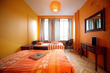 Двухместный номер с 1 кроватью и общей ванной комнатой в  Viru Backpackers Hostel